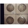 Image 1 : 1900-O,00,02 & 02-O BARBER HALF DOLLARS