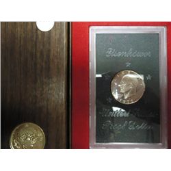 1972-S IKE SILVER DOLLAR PROOF (BROWN PACK)