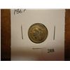 Image 1 : 1867 THREE CENT PIECE (NICKEL) WITH GOLD PAINT