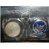 Image 2 : 1971-S IKE SILVER DOLLAR (UNC) (BLUE PACK)