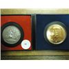 Image 1 : 2 US MINT AMERICAS 1ST MEDALS 1975 BICETENNIAL &