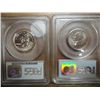 Image 2 : 2001-P NY & 01-D RI QUARTERS PCGS MS66'S