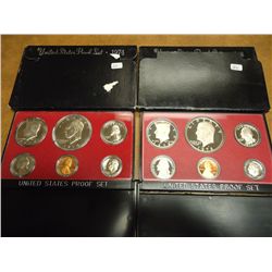 1974 & 78 US PROOF SETS (WITH BOXES)