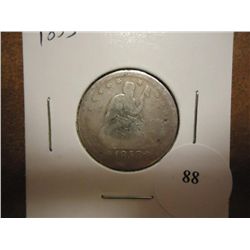 1853 SEATED LIBERTY QUARTER