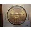 Image 1 : 1980 MEXICO ONZA 1 OUNCE SILVER (UNC)