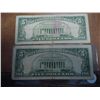 Image 2 : 2-1963 $5 US NOTES RED SEALS