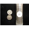 Image 1 : ROLL OF 1955-P JEFFERSON NICKELS (EF-AU)