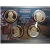 Image 1 : 2009 US PRESIDENTIAL DOLLAR PROOF SET NO BOX