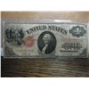Image 1 : 1917 LARGE SIZE $1 US LEGAL TENDER NOTE