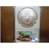 Image 2 : 2011-W AMERICAN SILVER EAGLE NGC MS69