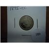 Image 1 : 1875-CC SEATED LIBERTY DIME