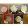 Image 2 : 5 ASSORTED CROWNS SIZE COINS (UNC) SEE DESCRIPTION