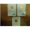 Image 2 : 1955-S,56-D & 61-D LINCOLN CENTS ALL NTC MS64RD