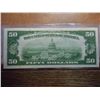 Image 2 : 1928-A $50 US FEDERAL RESERVE NOTE GREEN SEAL