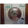 Image 1 : 1963 FRANKLIN HALF DOLLAR GEM PROOF