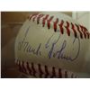 Image 2 : FRANK ROBINSON SIGNED BASEBALL WITH PICTURE