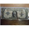 Image 1 : 1923 LARGE SIZE $1 SILVER CERTIFICATE WELL USED