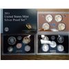 Image 2 : 2011 US SILVER PROOF SET (WITH BOX) 14 PIECES