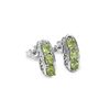 Image 1 : Peridot & Sterling Silver Earrings.