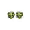 Image 1 : Peridot & Sterling Silver Earrings.