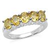 Image 1 : 1.75 CARAT GENUINE CITRINE .925 STERLING SILVER RING