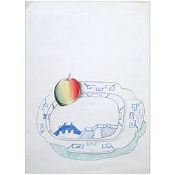 Saul Steinberg original lithograph