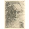 Image 1 : Hermann Struck "Old Jew from Jaffa" original etching