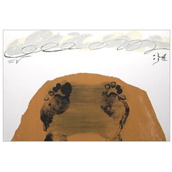 Antoni Tapies original lithograph, 1972