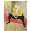 Image 1 : Toulouse-Lautrec "Clownesse Assise" lithograph | Elles