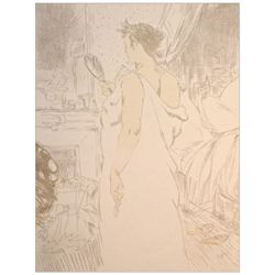 Toulouse-Lautrec "Devant la glace" lithograph | Elles