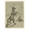 Image 1 : Toulouse-Lautrec lithograph | Circus "Cheval pointant"