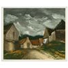 Image 1 : Maurice de Vlaminck lithograph "The Seine at Chatou"