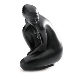 Lalique - Black Venus Sculpture