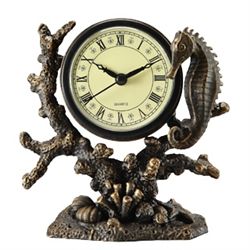 SEAHORSE TABLE CLOCK