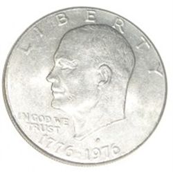 1976-D BICENTENNIAL EISENHOWER DOLLAR *NICE EARLY "IKE" DOLLAR*!! COIN CAME OUT OF SAFE!!