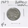 Image 1 : 1927 BUFFALO NICKEL *NICE EARLY FINE+ GRADE*!! COIN CAME OUT OF SAFE!!