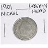 Image 1 : 1901 LIBERTY HEAD NICKEL *NICE EARLY NICKEL*!! COIN CAME OUT OF SAFE!!