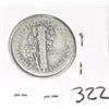Image 2 : 1923 MERCURY SILVER DIME *NICE EARLY SILVER COIN*!! DIME CAME OUT OF SAFE!!