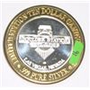 Image 2 : SILVER STRIKE .999 FINE SILVER $10 CASINO GAMING COIN *BOULDER STATION* COIN WEIGHS 1.34ozs!!
