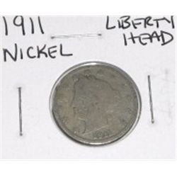 1911 LIBERTY HEAD NICKEL *RARE EARLY NICE NICKEL*!! COIN CAME OUT OF SAFE!!