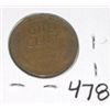 Image 2 : 1924 WHEAT CENT *RARE EARLY VERY FINE GRADE*!! PENNY CAME OUT OF SAFE!!