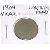Image 1 : 1904 LIBERTY HEAD NICKEL *RARE EARLY NICE NICKEL*!! COIN CAME OUT OF SAFE!!
