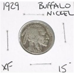 1929 BUFFALO NICKEL RED BOOK VALUE IS $15.00+ *RARE EXTRA FINE GRADE*!! NICKEL CAME OUT OF SAFE!!
