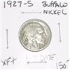 Image 1 : 1927-S BUFFALO NICKEL RED BOOK VALUE IS $150.00+ *RARE KEY DATE EXTRA FINE+ GRADE*!!