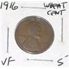 Image 1 : 1916 WHEAT CENT RED BOOK VALUE IS $5.00+ *RARE EARLY VERY FINE GRADE* PENNY CAME OUT OF SAFE BOX!!