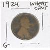 Image 1 : 1924 WHEAT CENT *RARE EARLY GOOD GRADE*!! PENNY CAME OUT OF SAFE BOX!!
