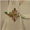 Image 1 : 25.80ctw,SEMIPRECIOUS RING .925 STERLING SILVER
