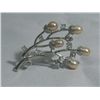 Image 1 : INGENIOUS PEACH PEARL CZ BROOCH AUTHENTIC PHILIPPINE PE
