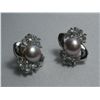 Image 1 : WHITE PEARL FLOWER CZ BRACELET;