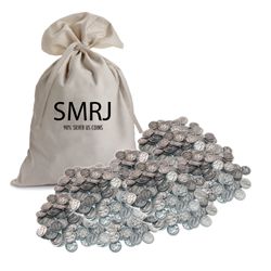 90% Silver Mercury Dimes 1000 pcs.